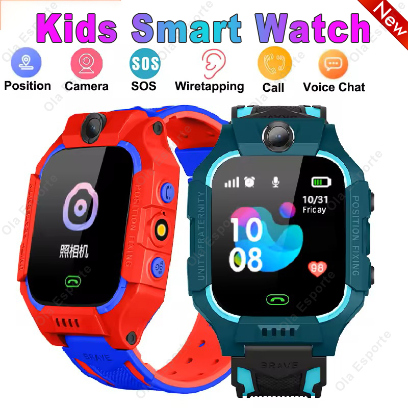 Smartwatch Watches Gift For Boys On Birthday - Smart Watch Kinder 2G Sim-Karte Smartwatch