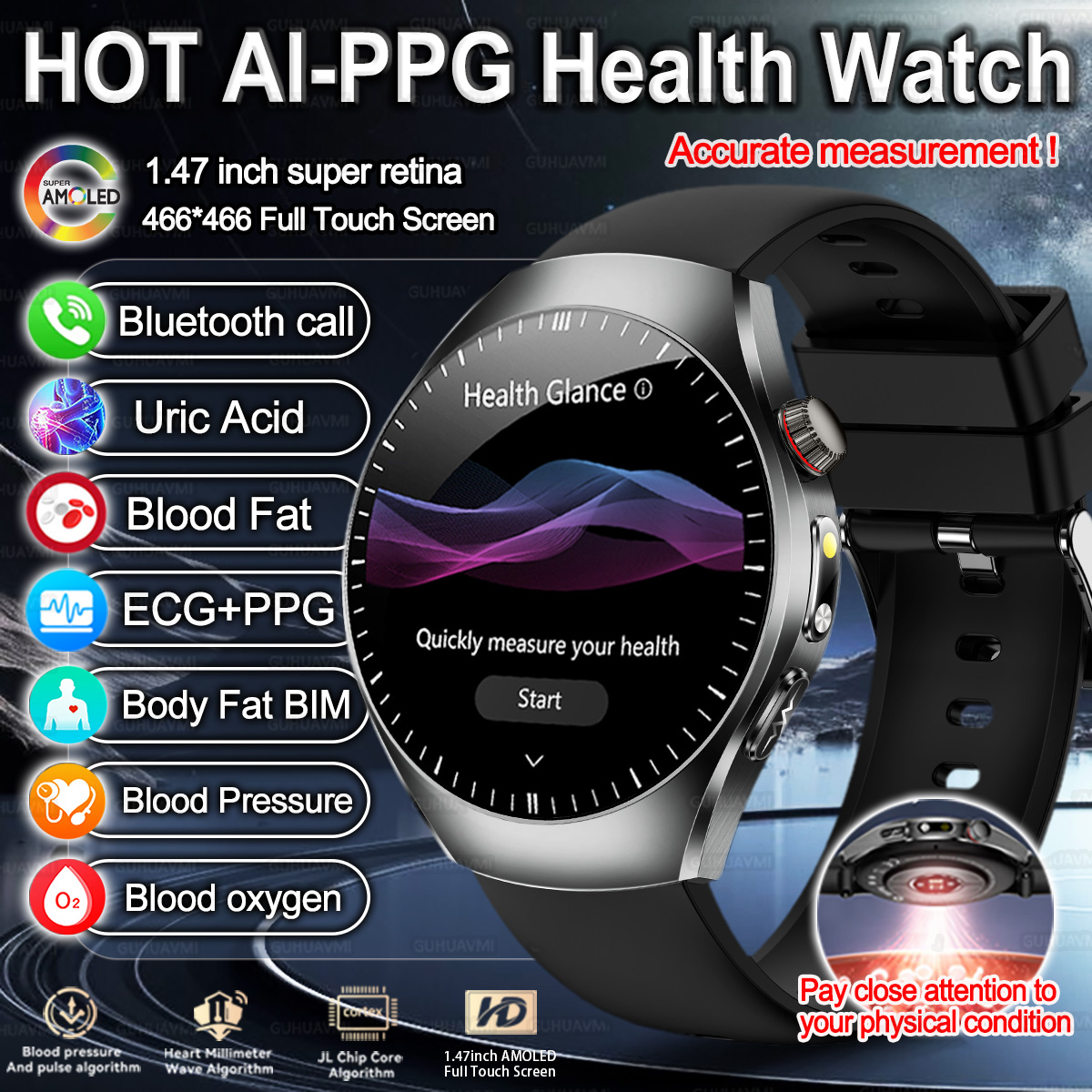 Smartwatch Watches Brands For Women - Neue Marke 2026 Upgrade Health Check