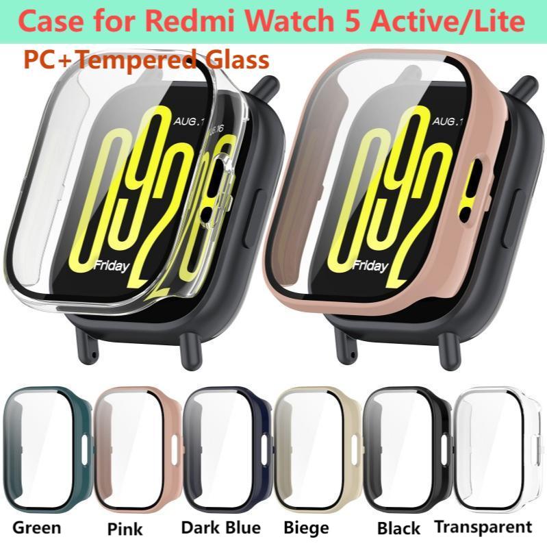 Smartwatch English - Gehärtetes Glas + PC-Hülle für Redmi
