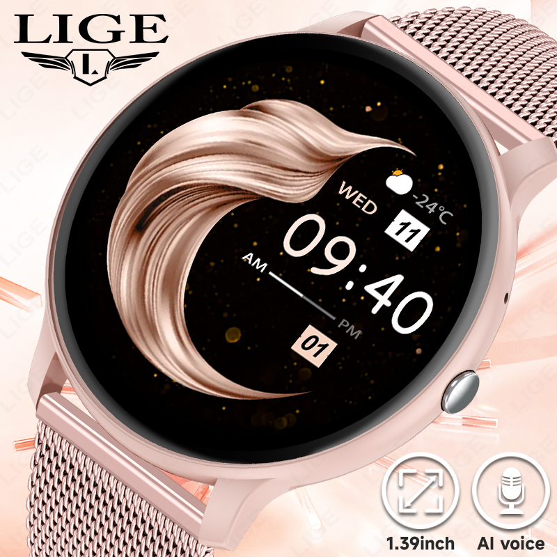 Smartwatch Ladies Watches For Women - 2026 Neue Damen Bluetooth-Anruf Smartwatch Herzfrequenz