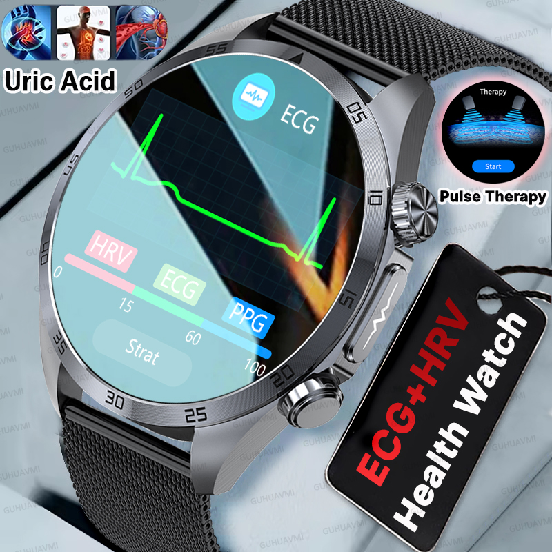 Smartwatch New Watches 2025 - 2026 Neue EKG+PPG-Monitor Smartwatch für Herren
