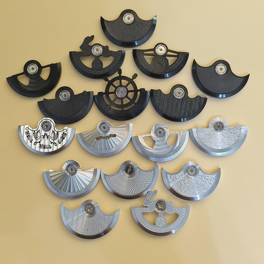 Watch Movement Rotor - Maßgefertigter NH35 Automatik-Rotor Hammer-Rotor Passend für