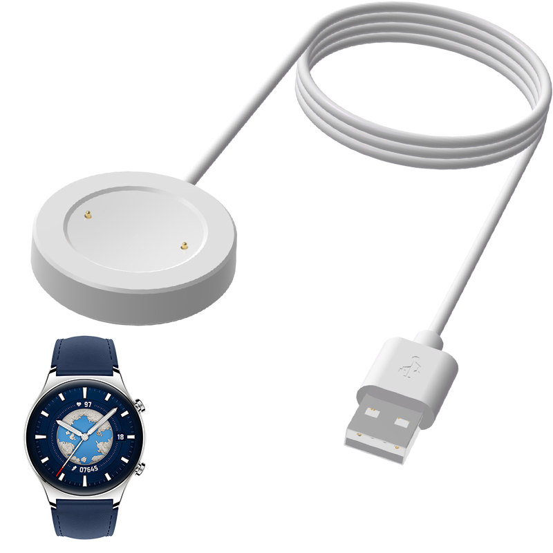 Smartwatch English - Smartwatch Dock Ladegerät Adapter USB Ladekabel