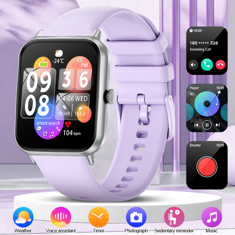 Smartwatch Ladies Watches For Women - LIGE Mode 1,83 