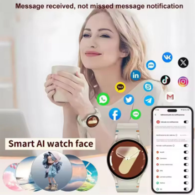 Watch S Realme - Smartwatch für Herren und Damen, HD-AMOLED-Sprachanruf,
