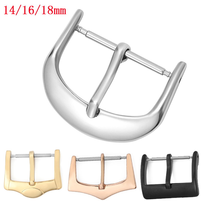 Replacement Watch Bracelet - Metall Uhr Schnalle Pin 14/16/18mm Uhrenarmbänder