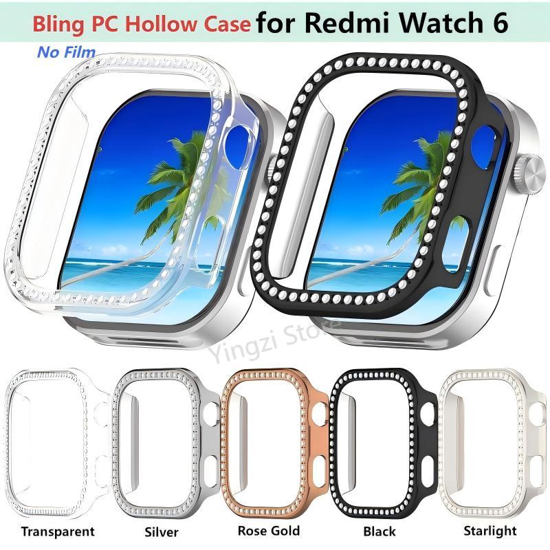 Smartwatch English - Bling PC Hohlgehäuse-Abdeckung für Redmi Watch