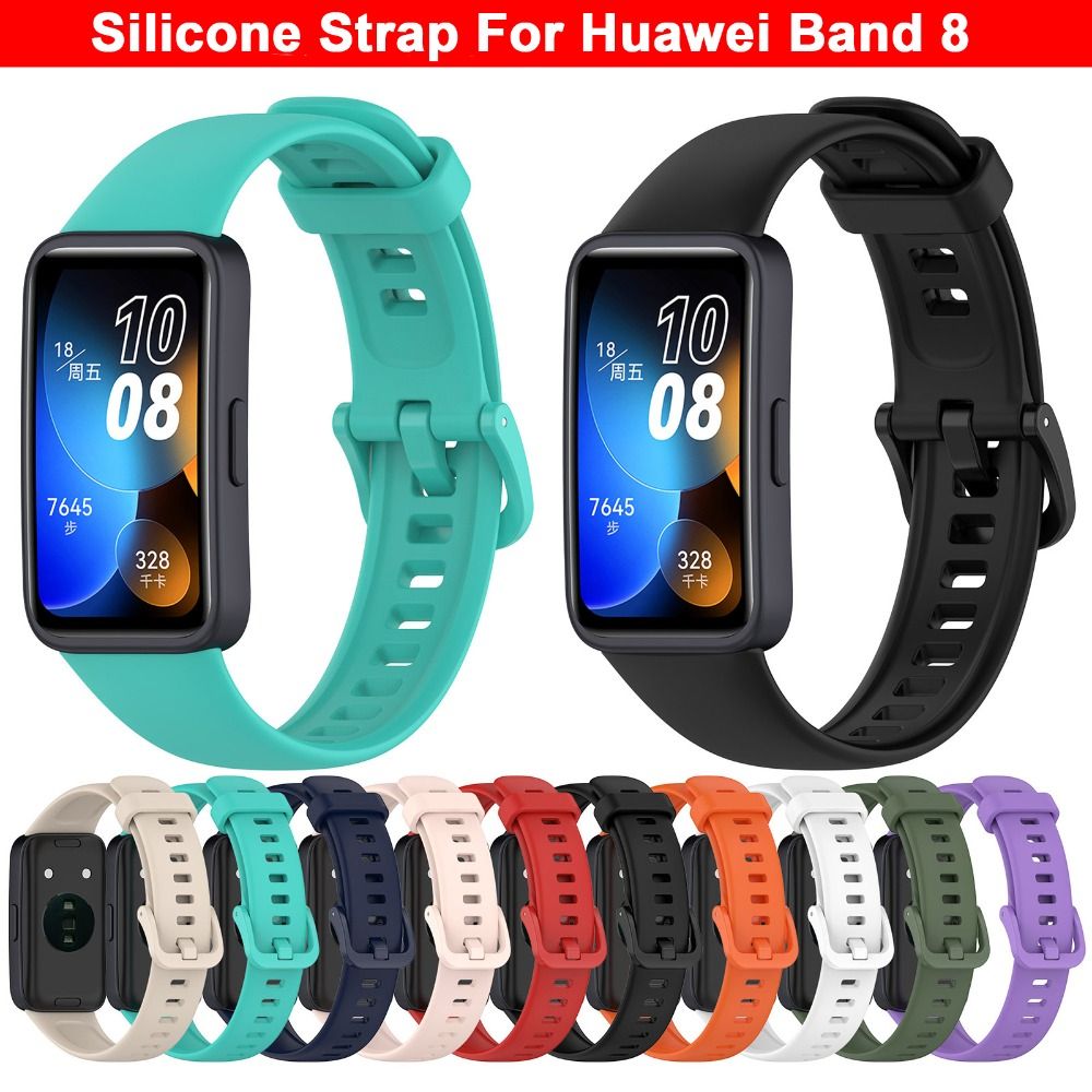 Smartwatch English - Strap Für Huawei Band 8 Silikon