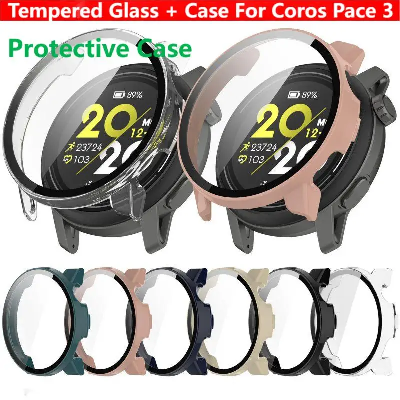 Smartwatch English - Gehärtetes Glas + Gehäuse für Coros