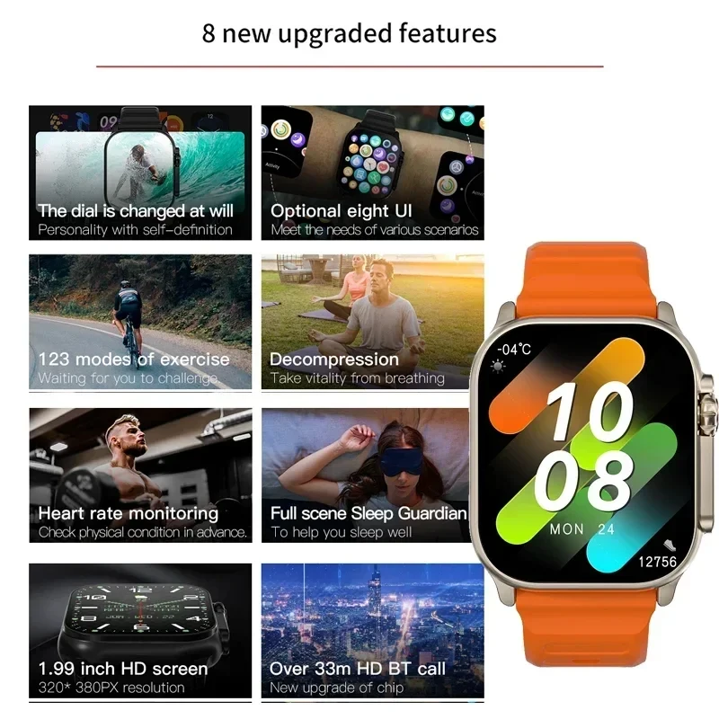 Neue Smartwatch T10 Ultra 49mm – Smartwatch Watches For Women With Gps Bewertung und Preis