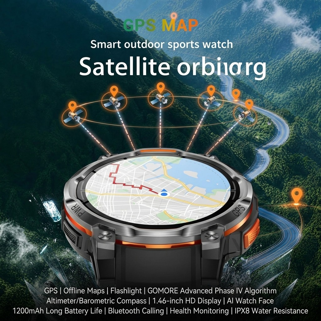 2026 Neue Ultra-GPS-Smartwatch – Smartwatch Watch Whatsapp Bewertung und Preis