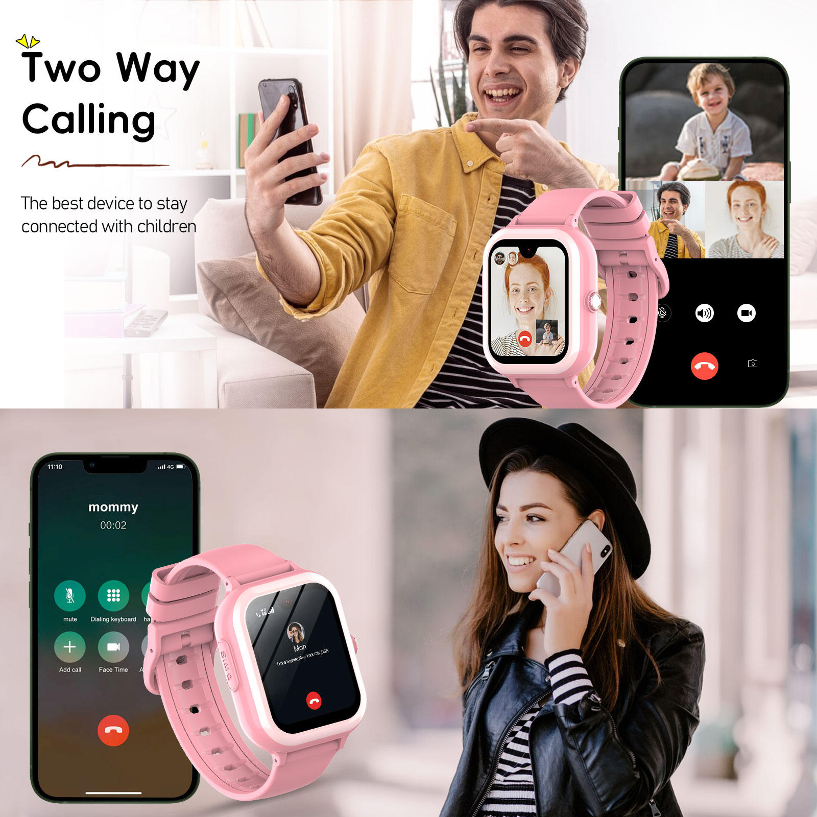 Wonlex KT31 Kinder-Smartwatch  – Smartwatch Watch Whatsapp Bewertung und Preis