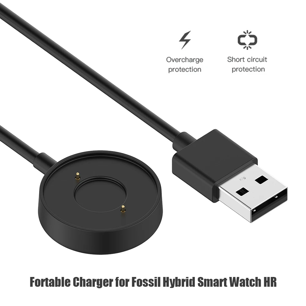 3-Fuß-Kabel, USB-Ladegerät, kl – Fossil Watches Smartwatch Hybrid Bewertung und Preis