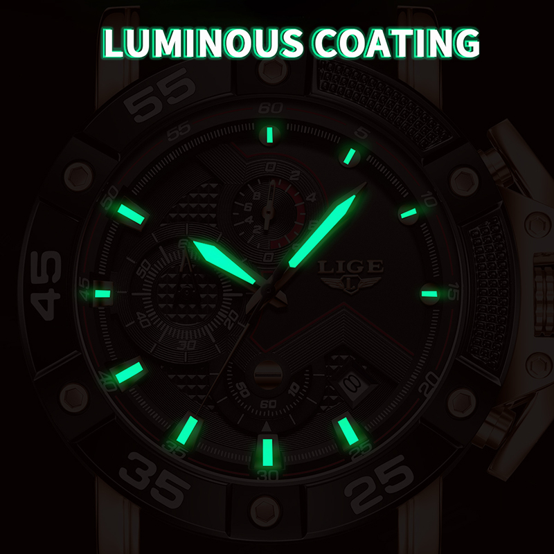 LIGE Quarzuhren, Top-Marke, Lu – Smartwatch Branded Watches For Men Bewertung und Preis