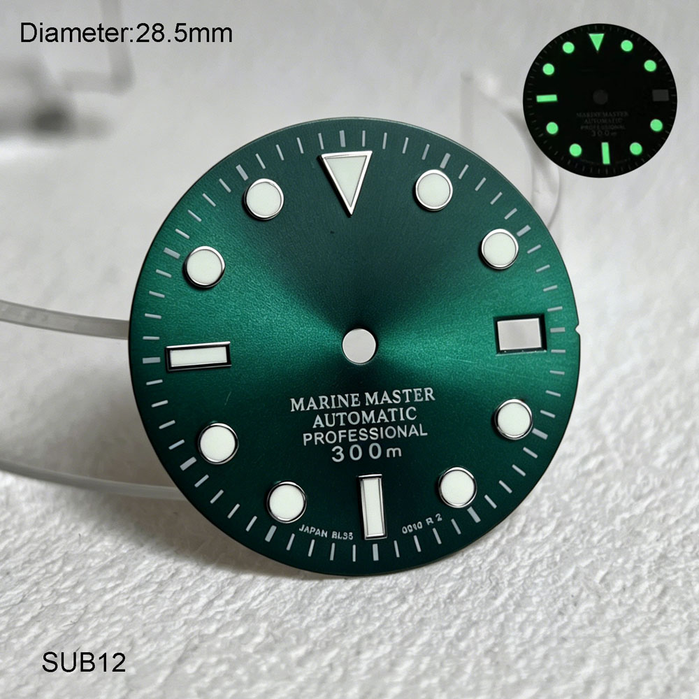 28,5mm NH35 S-Logo Zifferblatt – Luminous Dial Face Bewertung und Preis