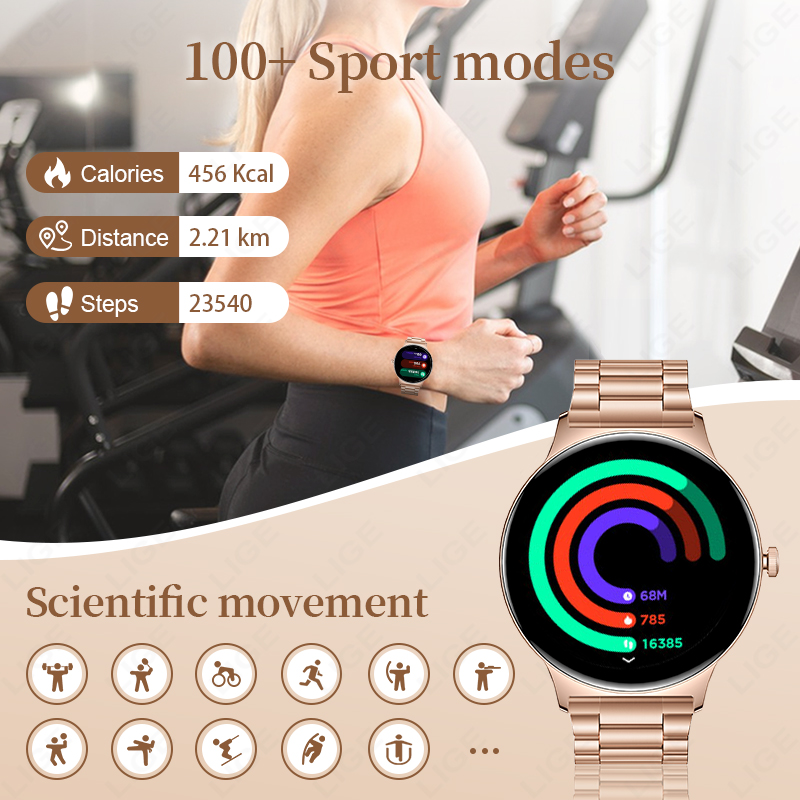 LIGE Neue 7,9mm Smartwatch für – Smartwatch Ladies Watches For Women Bewertung und Preis
