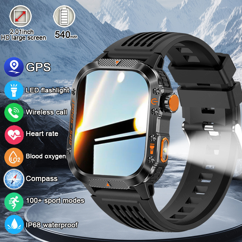2025 neue Militär Sport Smart  – Smartwatch New Watches 2025 Bewertung und Preis