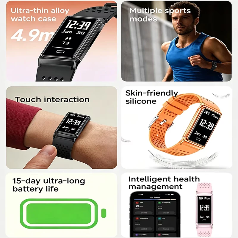 LIGE Neues Ultra-Schlankes Sma – Smartwatch Slim Watches For Men Bewertung und Preis