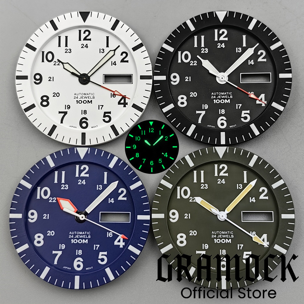 Gramock Vintage NH36 Gesicht 3 – Luminous Dial Face Bewertung und Preis