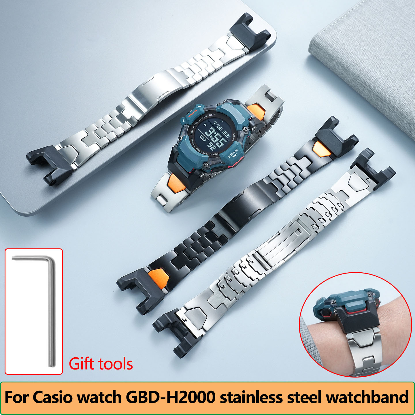 GBD-H2000 wasserdichtes Metall – Casio Watches Smartwatch Bewertung und Preis