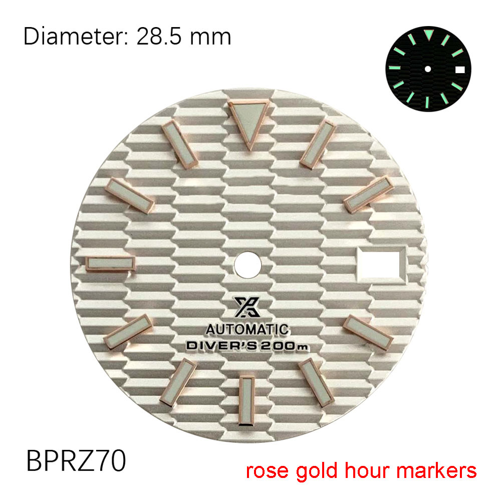 28,5mm NH35 S Logo Zifferblatt – Luminous Dial Face Bewertung und Preis