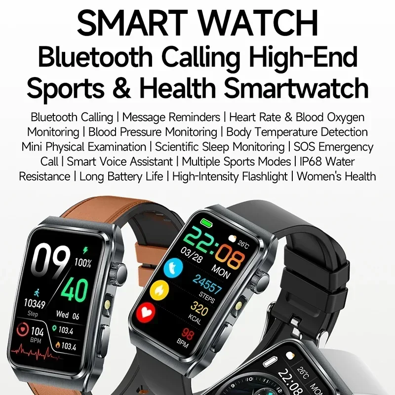 2026 Neue EKG+PPG Gesundheitsa – Smartwatch New Watches 2025 Bewertung und Preis