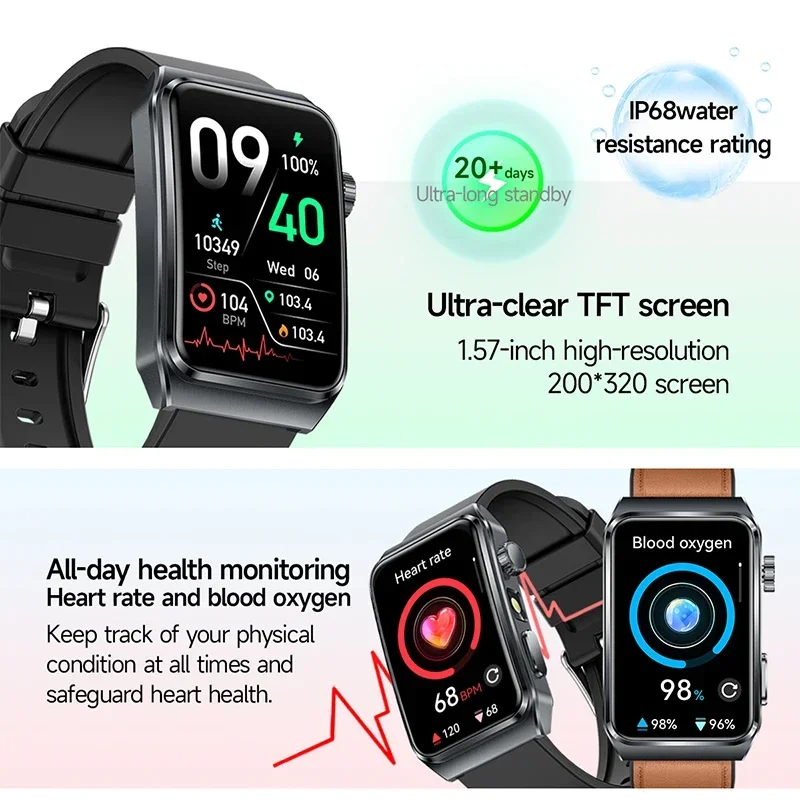 2026 Neue EKG+PPG Gesundheitsa – Smartwatch New Watches 2025 Bewertung und Preis
