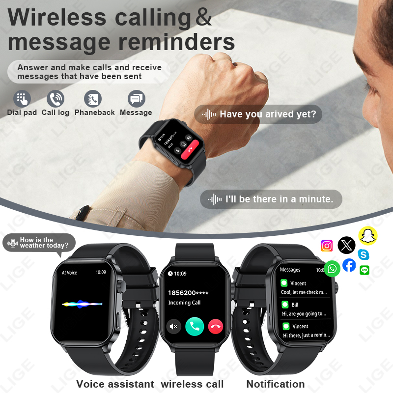 LIGE Original Brand Smartwatch – Smartwatch Watches Brands For Women Bewertung und Preis