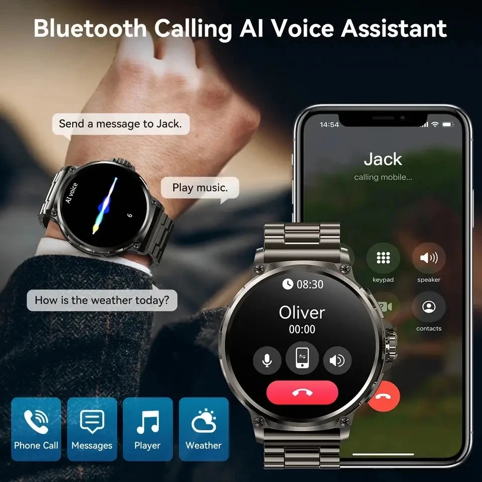 Bluetooth-Anruf 360 * 360 1,85 – Smartwatch New Watches 2025 Bewertung und Preis